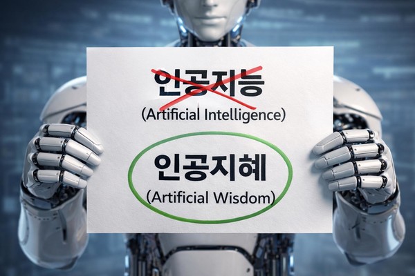 ▲‘인공지능’ 대신 ‘인공지혜’로 자신을 소개하는 AI 모습. ⓒ챗GPT